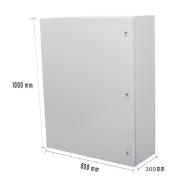 SSMMEC GABINETE DE ACERO (800 x 1000 x 300mm)