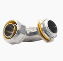 SSMELE Conector Curvo para tubo tipo Liquidtight 3/4"