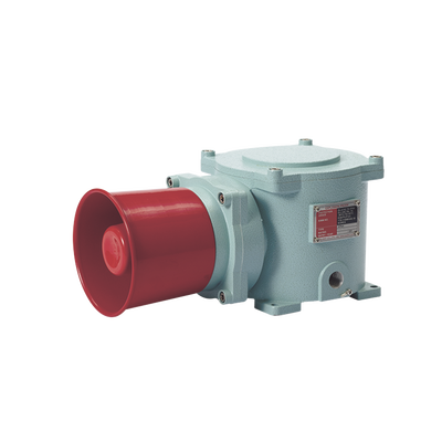 Sirena electrónica a prueba de explosiones Máx. 120 dB, Grado de protección Ex db IIC T6 Gb voltaje: 24 VCD | SPNA-WS-24-ATEX