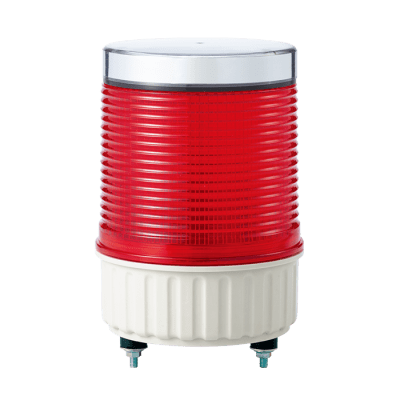 Luz LED destellante IP65, recargable solar en color Rojo | S125SOL-R