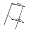 Montaje para Panel Solar de Poste o Torre Galvanizado Electrolítico (Ver Compatibilidad). | SS-PBL-V5