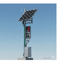 Kit Solar de 35 W con PoE 802.3af y PoE Pasivo 24 Vcc para una Cámara IP y un Radio Ubiquiti airMAX o Cambium ePMP. | PL1224GRCV2