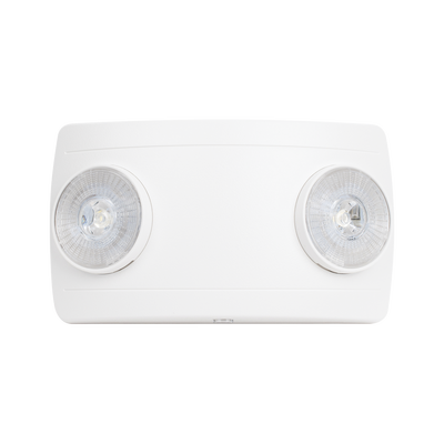 Luz de Emergencia Dual LED ultra compacta/150 lúmenes/Luz fría/Batería de Respaldo Incluida/Botón de test. | SF660LW