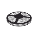 Tira Led de 5 m / Color Blanco / Uso Exterior / Potencia 22 W / 900 lm/ 12 V CD / IP 65. | JLTL-5050-IP65-B