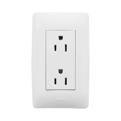 Contacto Dúplex de 127 V~60 Hz 15 A / Color Blanco. | JTL-B72-24
