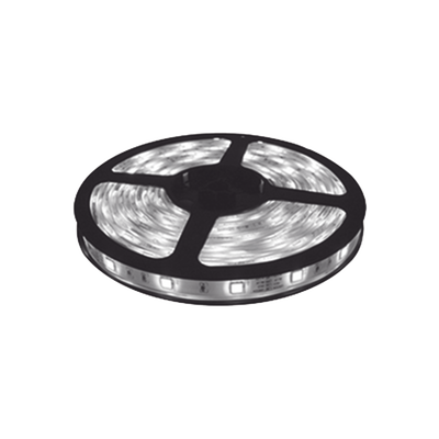 Tira Led de 5 m / Color Blanco / Uso Exterior / Potencia 15 W / 420 lm/ 12 V CD / IP 65. | JLTL-3528-IP65-B