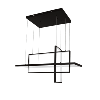 Lámpara de Techo LED / 100W / Luz Blanca 6500K, Neutra 4000K, Cálida 2700K / IP20 / Ángulo de Luz 120° / Aluminio y PC / Vida Útil 50,000h / Longitud de Cable Ajustable | JLAR-10001