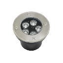 Luminario Empotrar en Piso / Uso en Exterior IP66 / Multivoltaje 110-240V~ 60Hz / Temperatura de Color 6500K  / Ángulo de Luz 36° / Aleación de Aluminio y Vidrio Templado / No Dimeable | JLEP-12B