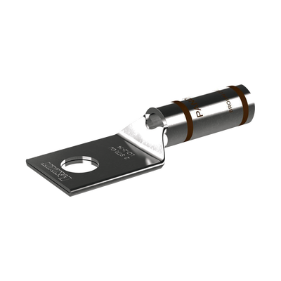 Zapata de compresión LCA2-14-Q, para cal. 2 Awg, Barreno para tornillo prisionero de 1/4, 1 Pz | LCA2-14-Q