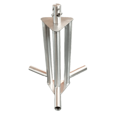 Electrodo Acero Inoxidable / Diseño Delta / Cilindro Equipotencial Autoconectable / Terrenos Corrosivos / Reemplazo Tierras Naturales | LP-EINX