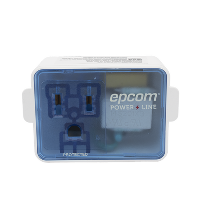 Supresor de Picos Portatil para Pared / 120 Vca / 1800 W / 540 Joules | EPLSPWLED