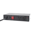 Acondicionador de Voltaje / Entrada 120 Vca / 2 salidas @ 120 Vca NEMA 5-15R / 1,800 W / 15 A / Supresión de Picos / Filtro de Ruido EMI/RFI / Sin bracket | EPLCON2O