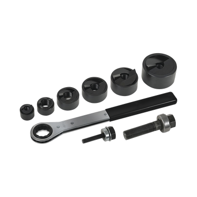 Juego de 6 Sacabocados de 1/2 a 2 Pulgadas (12.7 a 50.8 mm). con Estuche | 53732SEN