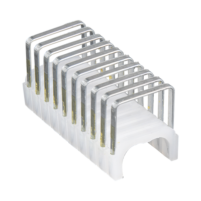 Paquete de 300 Grapas con Aislamiento, para Cables NM (RomexÆ) como 14/3, 14/3G, 12/3 y otros cables de hasta 11/32 x 19/32 (9 mm x 15 mm / 0.35 x 0.59 pulgadas). | 450-003