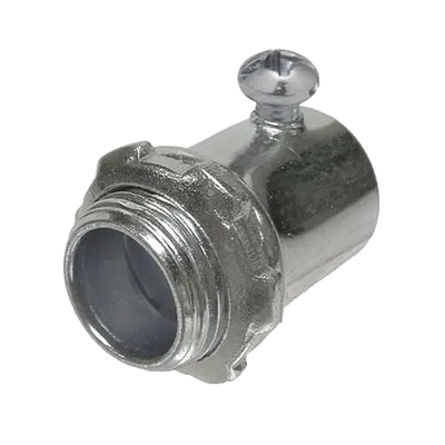 Conector de 3/4" (19 mm) para Pared Delgada con Tornillo. | HUB-2003