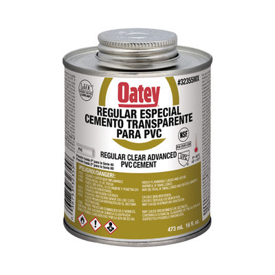 Pegamento / Cemento Claro de 473 ml para Tubo Conduit PVC Pesado. | ATUP16PE