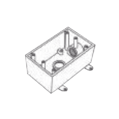 Caja Condulet FS de 3/4" (19.05 mm) con dos bocas a prueba de intemperie. | RR-0508