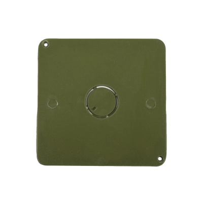 Tapa  para Caja Cuadrada de 1/2" para instalaciones con tubería PVC Conduit pesado. | ATUP-12T