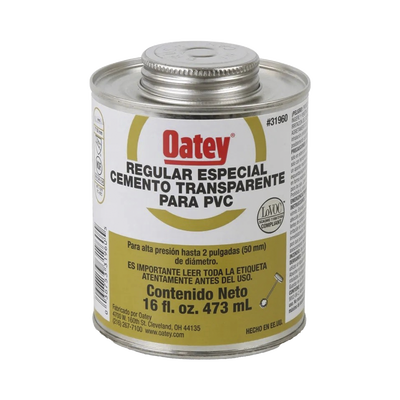 Cemento Claro de 236 ml para Tubo Conduit PVC Pesado. | ATUP8PE