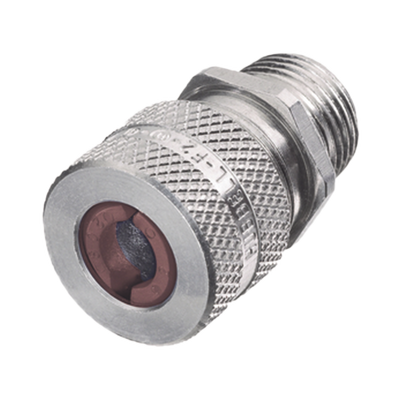 Conector de cable, de aluminio macho recto, .50 - .63 ", 1/2". | HUB-SHC-1024