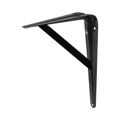 Ménsula de Acero Reforzado  13" x 20" ( 33 x 50.8 cm) /Color Negro. | SYS-137-825