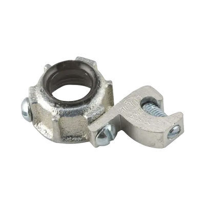 Monitor para Conduit Rígido/IMC de 1 1/2" (38 mm) / Con Orejeta para Conexión a Tierra. | HUB-1216