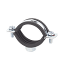 Abrazadera isofónica reforzada 1 1/4" (40mm). | AB-RIP-040