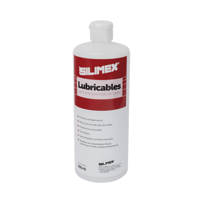 Lubricante Dieléctrico de Alta Eficiencia para Jalado de Cables Sin Daños / No es Tóxico y Compatible con Todo Tipo de Cable / Deslizamiento de Cables Seguro, Sin Fricción y Sin Riesgos / Presentación de 1/2 Litro | LUBRICABLES-1/2LT