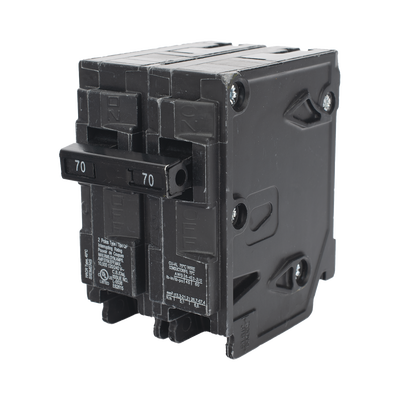 Interruptor automático enchufable tipo QP 2 polos, 70 amp | Q270