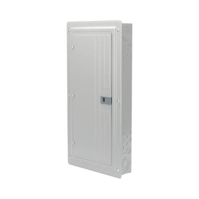 Centro de carga trifásico 3 Fases, 4 Hilos para interruptores QP, de 24 polos - 42 circuitos, 120/240vca, Barras de aluminio 200 Amp, Nema 1, uso interior. Incluye tapa. | S2442L3200