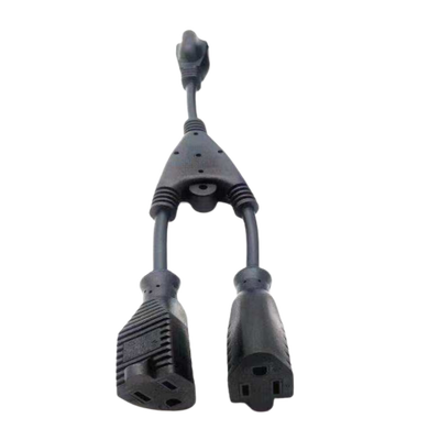 Cable con derivación Vca / 1 Entrada macho Vca / 2 salidas hembra Vca | DIY-VCA