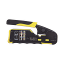 Ponchadora/Pelacables/Cortacables con Matraca para Conectores Pass-Thru RJ45 y Conectores Estándar RJ11/RJ12. | VDV226-110