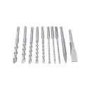 Juego con 10 piezas de brocas y cinceles SDS PLUS | D-45820