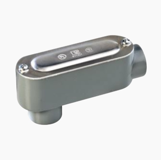 SSMELE Caja oval roscada tipo LB de 1 1/2" (38.1mm)