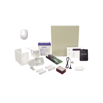 KIT de Alarma VISTA48/6160RF con 2 AÑOS de Comunicación Ilimitada 4GLTEM / 5G | KIT2MINI-60RF