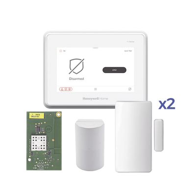 Sistema de Alarma con Pantalla Touch de 7" Compatible con sensores Inalambricos DSC, Bosh, 2GIG,ITI y Serie 5800 agregando el modulo PROTAKEOVER | PROA7MAUT