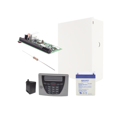 Panel de Alarma VISTA48LA con Teclado Alfanumérico 6460S, Batería y Transformador | VISTA48/6460STB