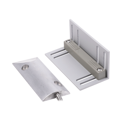 Contacto magnético para piso uso rudo con 55cm de cable blindado / GAP 75mm / Placa de montaje de "L". | SF-3012