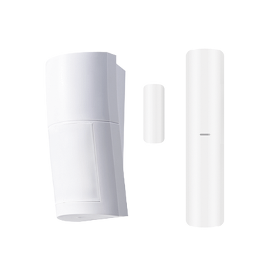 Detector de Movimiento Pasivo con transmisor DS-PDMC-EG2-WB(B)/ Inalambrico / Altura de montaje 0.8m a 2.7 m  ajustable  / 100% Exterior / Compatible con AXPRO | QXI-R-W-HKV