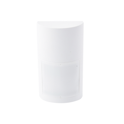 Detector de Movimiento Pasivo / Altura de montaje 0.8m a 2.7 m  ajustable / Estándar Cableado / 100% Exterior / Compatible con cualquier panel de alarma | QXI-ST