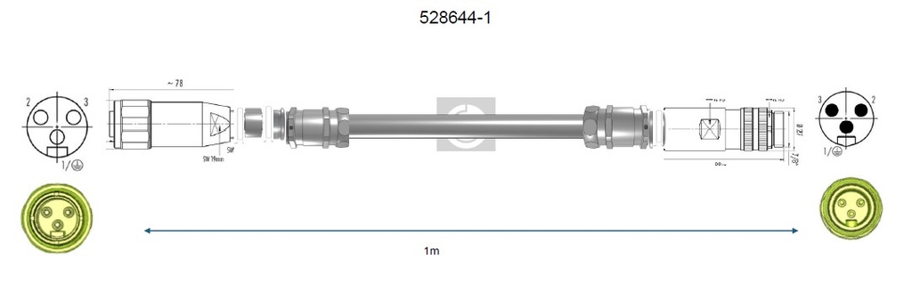 SSMELE CABLE ENSAMB 1-528644 PMC