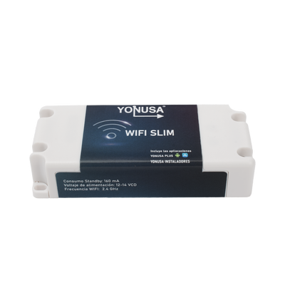 Modulo WIFI SLIM para uso en Energizadores YONUSA / Aplicación sin costo / Botón de Pánico | TARJET-WIFI-SLIM