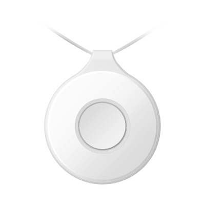 (AX PRO) Botón de Pánico Inalámbrico Portátil / IP54 / Indicador LED | DS-PDEBP1-EG2-WB