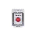 Botón de Evacuación, Cubierta de Policarbonato Súper Resistente de Superficie con Espaciador, Restablecimiento con Llave, Con Bocina de Advertencia | SS2382EV-ES