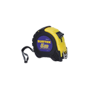 Flexometro anti impacto de 5 metros, cinta ancha con boton de freno. | SYS-B122081
