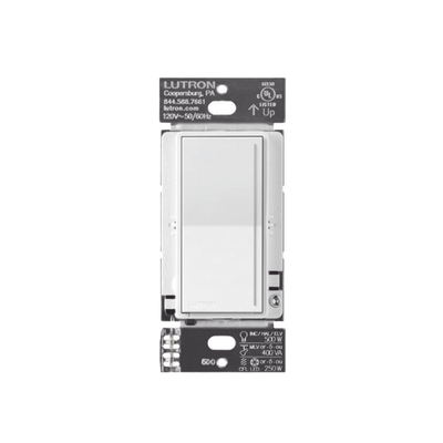 (RadioRa3) )Atenuador (dimmer) Auxiliar de pared, compañero de atenuadores multilocación. Usar en 3 vías o escalera. | RRSTRDWH