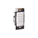 (RadioRA2) Botonera 5 botones hibrida, requiere cable neutro para el control del circuito. | RRDHN5BRLWH