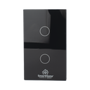 (ZigBee) Apagador switch inalámbrico ZigBee, control de 2 regresos de carga, 110V | SHS212Z