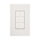 Caja de pared para contactos varios, 6 mini espacios. | SC6PFSW