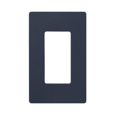 Tapa Color Deep Sea para interruptor o dimmer Lutron, 1 gang, limpio y moderno | SC1DE